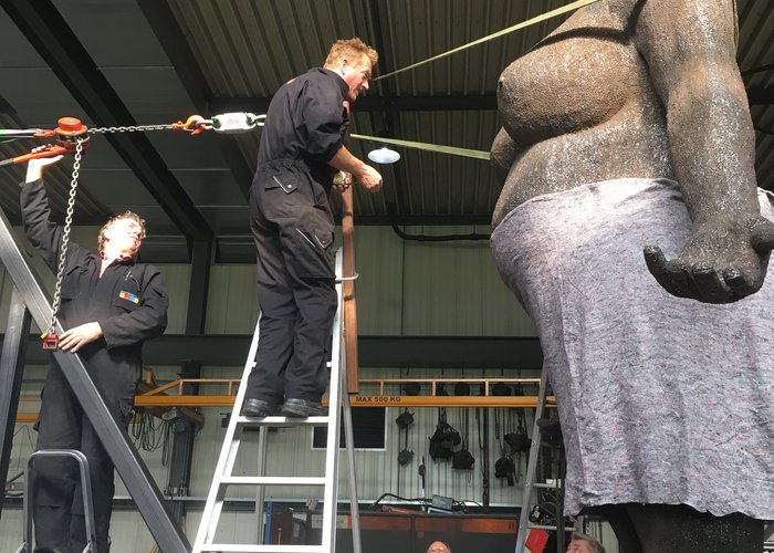 Test first lady "Wachten op hoog water"