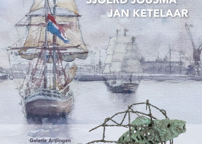 Duo expositie Galerie Artlingen Harlingen