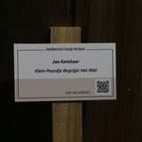 Foto 4: Klein paardje begrijpt het niet